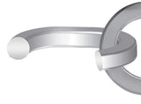 Lampa Taipan, catena antifurto - 90 cm 90671