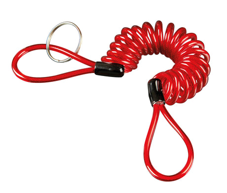 Lampa Reminder, cavetto di sicurezza a spirale - Rosso 90673