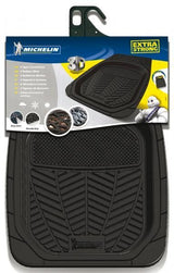 Alfombrillas de goma delanteras universales Michelin con borde 3D