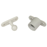 Fiamma Stopper fermaporta esterno in plastica grigio per camper