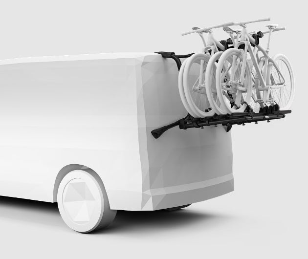 Thule WanderWay Adapter für viertes Fahrrad, Schwarz