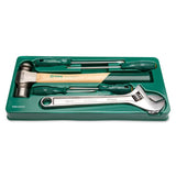 Juego de herramientas SATA de 70 piezas con casete voladizo (unidad de 1/2, métrico) - ST95104A70
