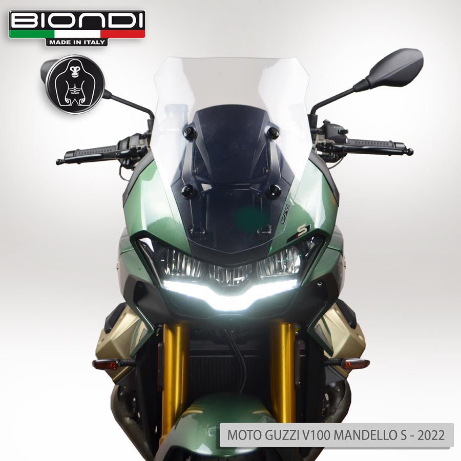 Biondi Cupolino Touring Trasparente Moto Guzzi V100 Mandello e Mandello S