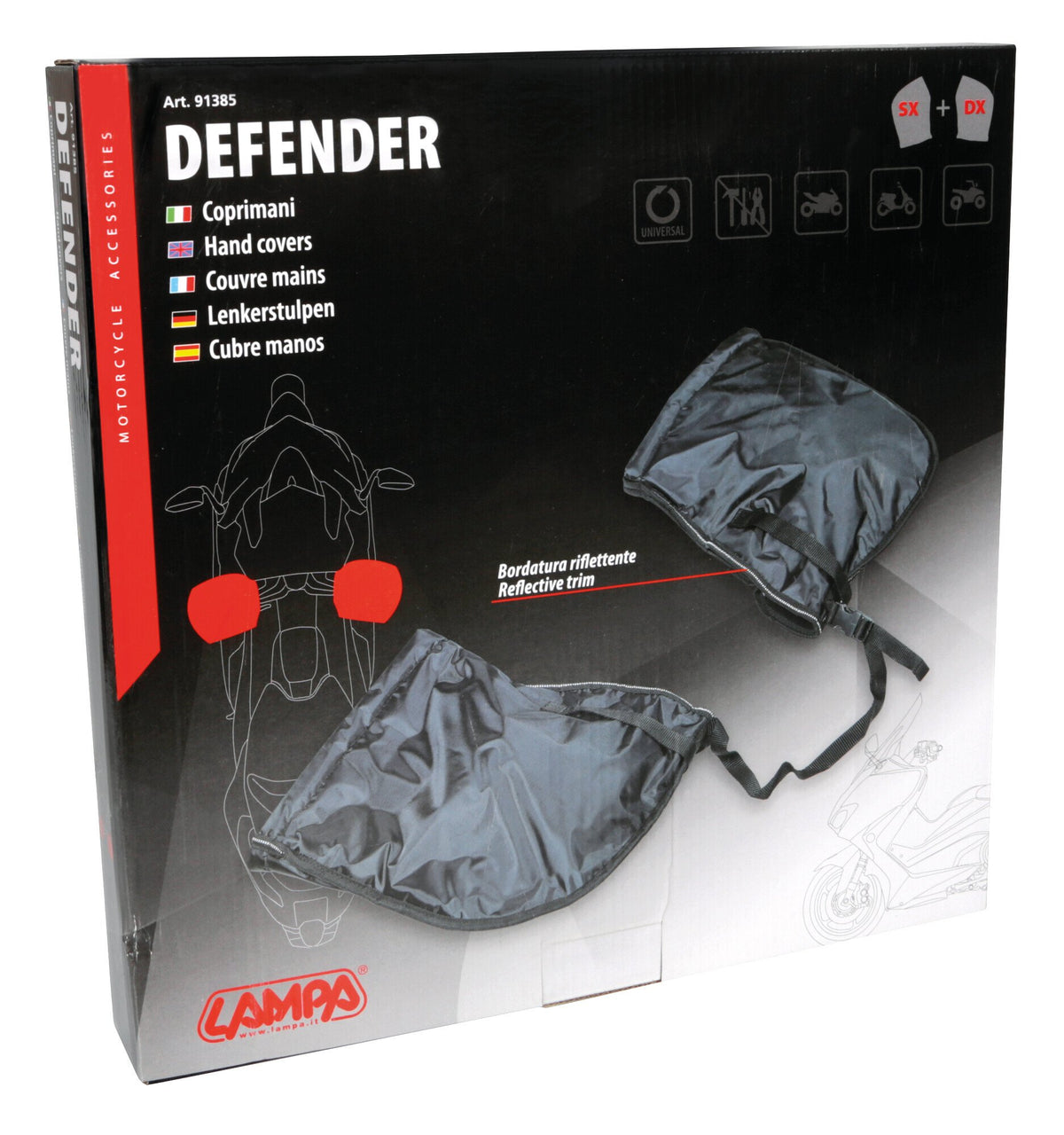 My Gear Defender, coprimani per scooter