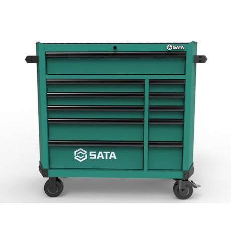 Sata 11 Drawer Pro Green Cart