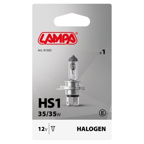 Lampa 12V Lampada alogena - HS1 - 35/35W - PX43t - 1 pz - D/Blister 91505