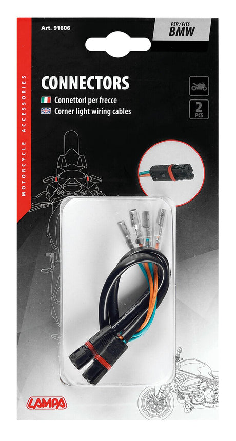 Lampa Connettori per indicatori di direzione, 2 pz - compatibile per - BMW 91606