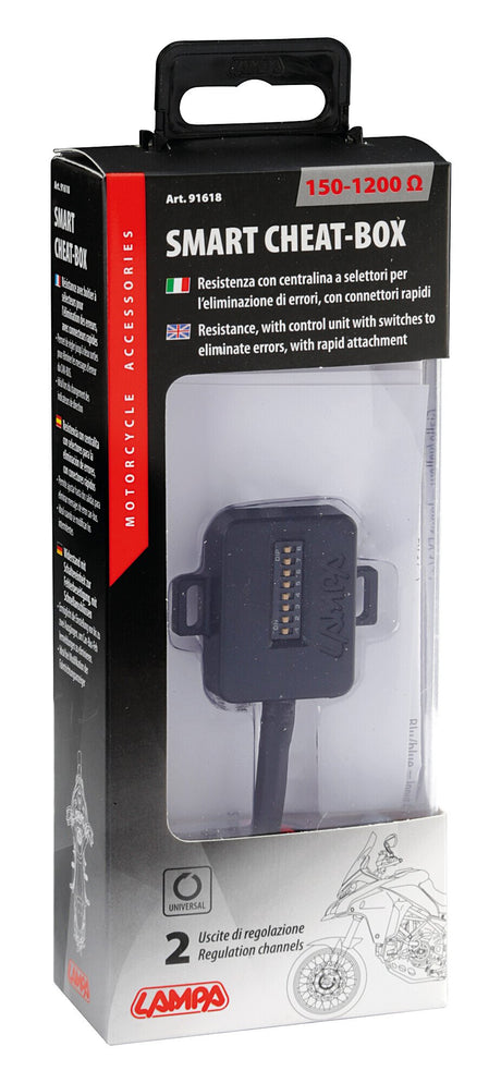 Lampa Smart Cheat-Box resistenza C/centralina selettori eliminazione errori 12V 91618