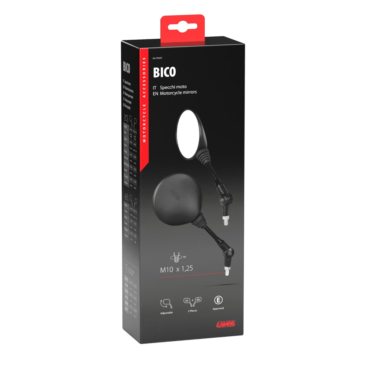 Lampa Bico, coppia specchi retrovisori 91637