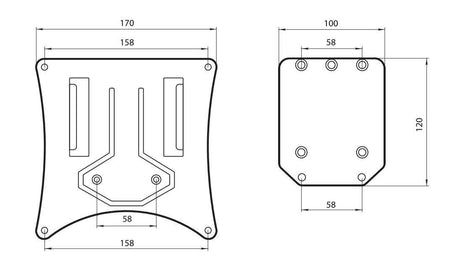 Lampa Easy-Off, portatarga con sistema estraibile per targhe moto enduro/fuoristrada 91639