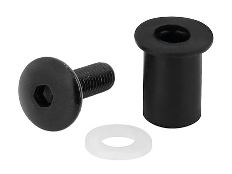 Lampa Screen Fit-Kits, kit dadi gommati con viti e rondelle (5 MA) - 10 pz - Nero 91651