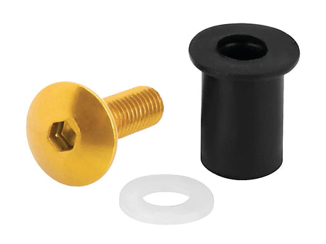 Lampa Screen Fit-Kits, kit dadi gommati con viti e rondelle (5 MA) - 10 pz - Oro 91652