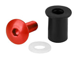 Lampa Screen Fit-Kits, kit dadi gommati con viti e rondelle (5 MA) - 10 pz - Rosso 91653