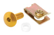 Lampa Clip Fit-Kits, kit clip di fissaggio per carene (5 MA) - 10 pz - Oro 91657