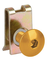 Lampa Clip Fit-Kits, kit clip di fissaggio per carene (5 MA) - 10 pz - Oro 91657