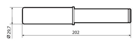 Lampa Pin per cavalletti monobraccio -  30 mm 91718