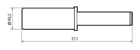 Lampa Pin per cavalletti monobraccio -  40 mm 91719