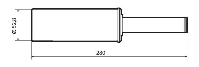 Lampa Pin per cavalletti monobraccio -  53 mm 91722