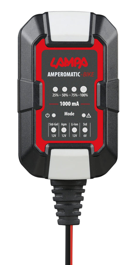 Lampa Amperomatic Bike, caricabatteria intelligente, 6/12V - 1A 91730