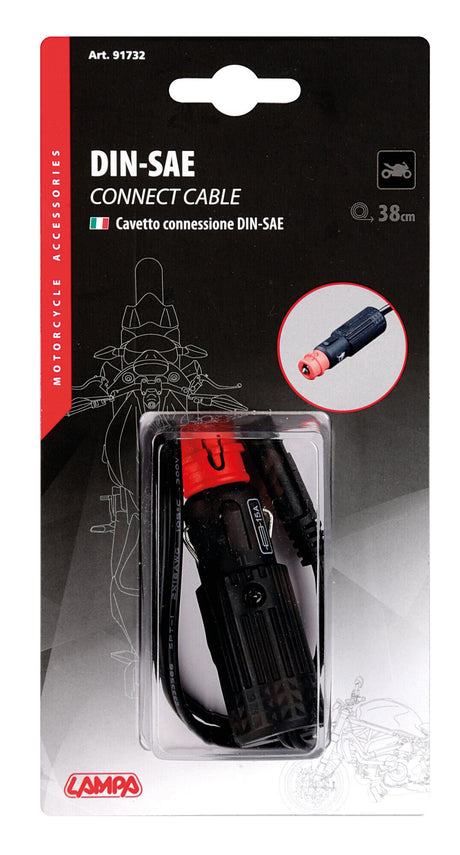 Lampa Cavetto connessione DIN-SAE - 38 cm 91732