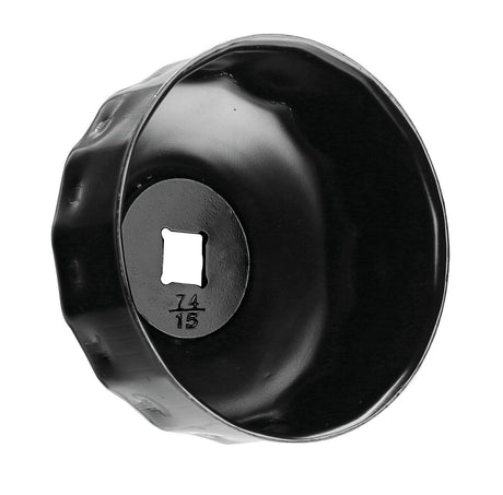 Lampa Chiave svita filtro a tazza per filtro olio per filtro  74 mm con 15 lati 91745