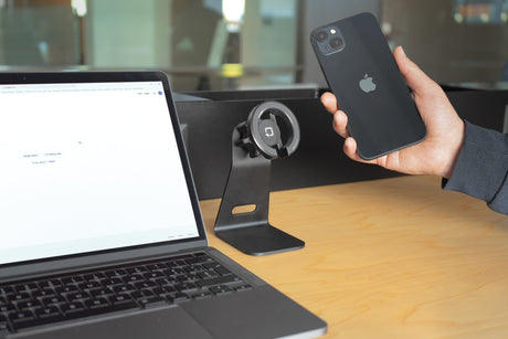 Optiline Mag Pro Stand, porta telefono magnetico da casa / ufficio