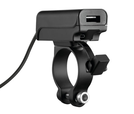 Optiline Trek X, Caricatore usb con doppia presa USB (USB A + USB C) resistente alla pioggia