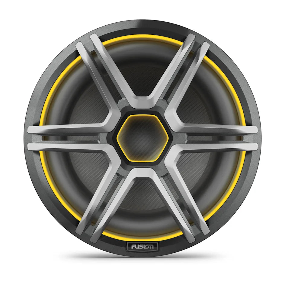 Garmin Fusion Apollo 12" LED Marine Subwoofer, Sport Grille, Gray 010-02918-53