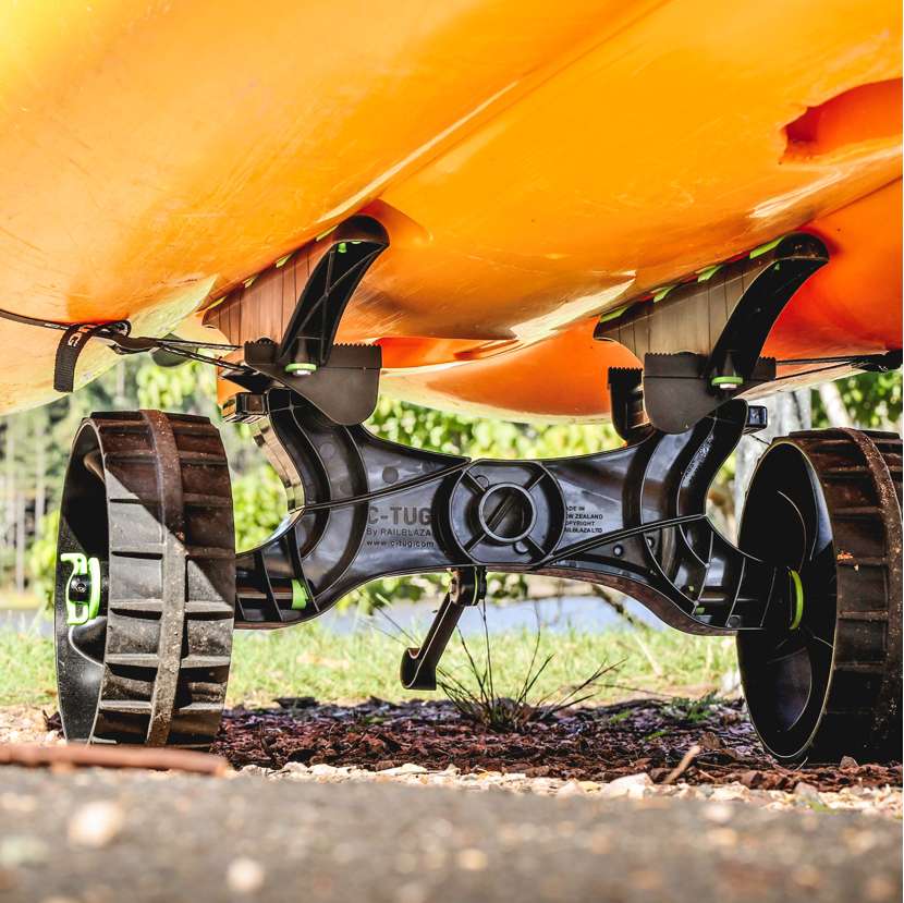 Railblaza C-Tug R with Kiwi Wheels 50-0010-71