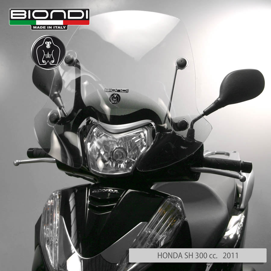 Biondi Cupolino Little Club Honda SH 300 2011-2014 con Attacchi