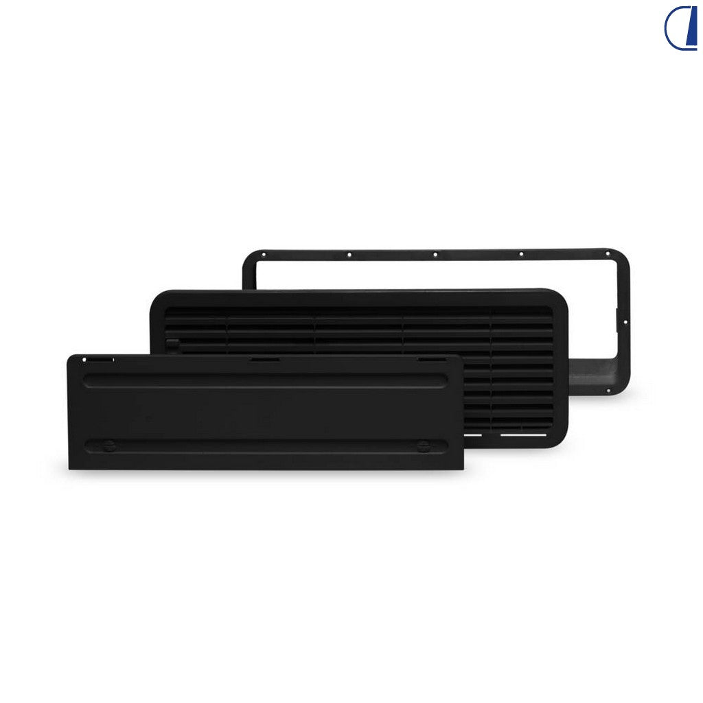 Griglia inferiore completa nera per frigorifero Dometic LS200