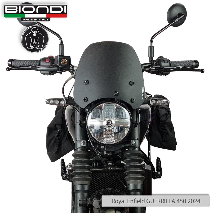Biondi Cupolino Sport Nero Satinato Royal Enfield Guerrilla 450 2024+