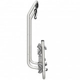 Peruzzo portabici c/binari 4x4 STELVIO ALLUMINIO + attacco ruota 375373/A