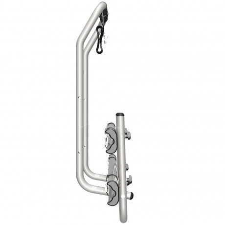 Peruzzo portabici c/binari 4x4 STELVIO ALLUMINIO + attacco ruota 375373/A