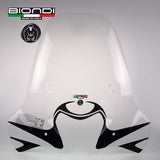 Biondi Parabrezza Club Keeway Jordan IT Logik 125/150 2017 con Attacchi