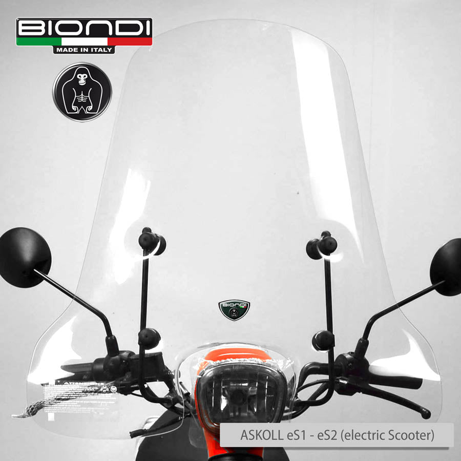 Biondi Parabrezza Z SYM Symphony S 50/125 cc. 2017- con Attacchi