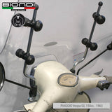 Biondi Parabrezza Club Piaggio Vespa Special 1985 con Kit Attacchi