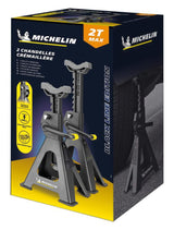 MICHELIN Coppia Cavalletti a Cricchetto 2T Neri