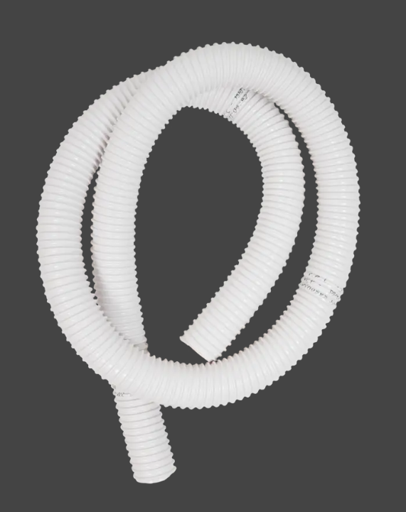 Tubo Flessibile di Ventilazione da 2 m Bianco per Separett Tiny