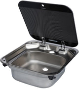 Dometic Square sink for campers and caravans with glass lid SNG4244 9600027602 