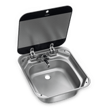 Dometic Lavello quadrato camper e caravan coperchio in vetro SNG4244 9600027602
