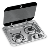 Placa de cocción Dometic HBG2335 con tapa 9600037309