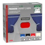 Lampa Premiere smart cabin, set tende microfibra per camion - Rosso 96006