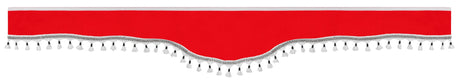 Lampa Luxury Smart, set tende in poliestere per camion - Rosso/Nero 96036
