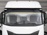 Lampa Luxury Pro-Cabin, set tende in poliestere per camion - Panna/Blu 96042