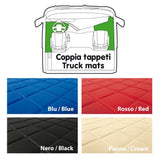 Lampa Tappeti in Skeentex Blu per DAF XF 105 (02/04-12/14) - Coppia