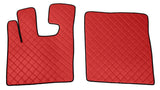Coppia tappeti in Skeentex Rosso Daf XF 105 (02/04>12/14) automatico, manuale 96100