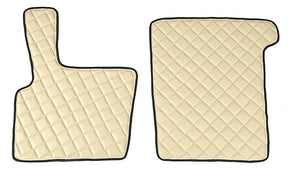 Coppia tappeti in Skeentex Panna Daf XF95 (11/01>12/07) automatico, manuale 96107