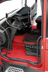 Coppia tappeti in Skeentex Rosso Volvo FH Serie 4 (09/12>) automatico, manuale 96190