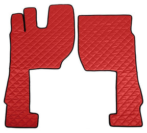 Coppia tappeti in Skeentex Rosso Volvo FH Serie 4 (09/12>) automatico, manuale 96190